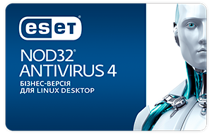 Обликсофт, ESET NOD32 Antivirus Бизнес-версия для Linux Desktop